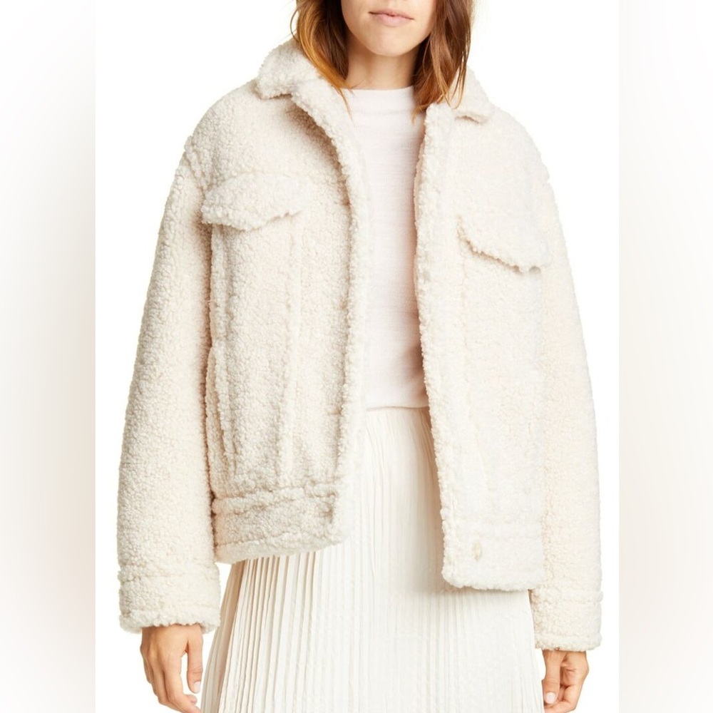NWT VINCE SHERPA COAT